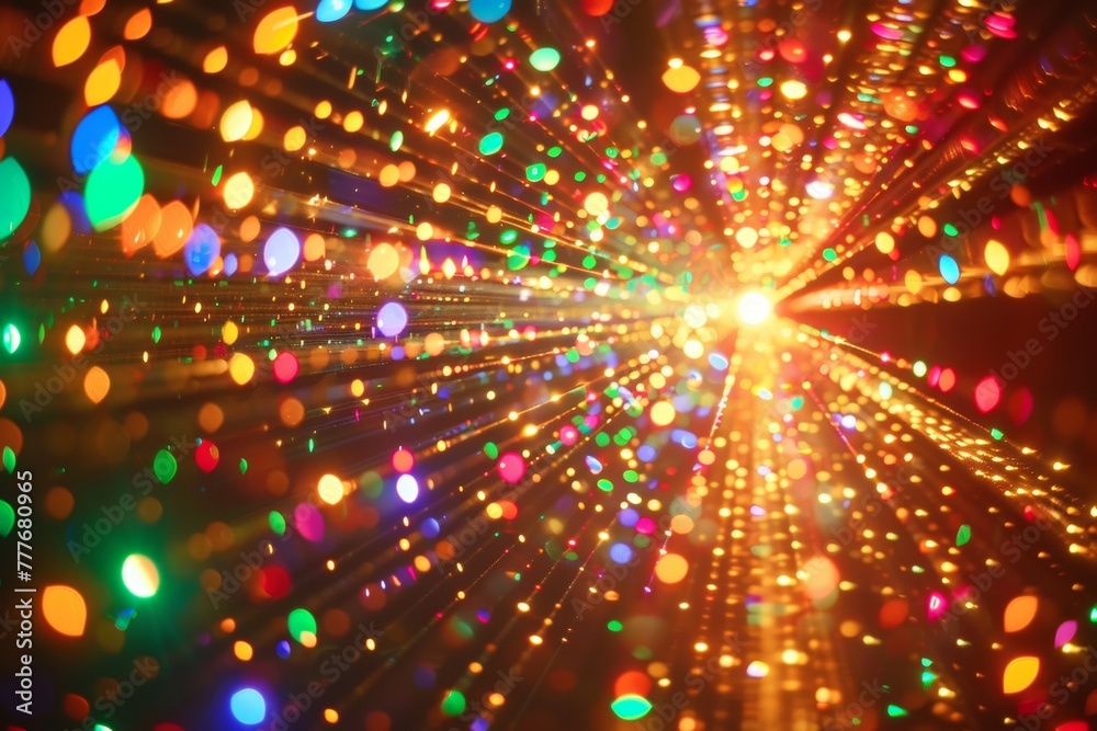 Technology abstract particle wave Background Technology abstract particle wave Background