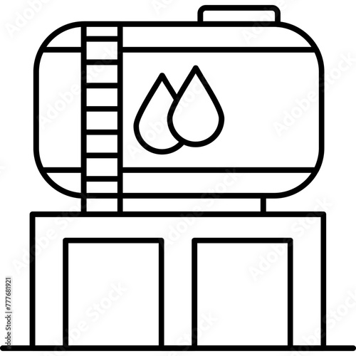Water Tank Icon