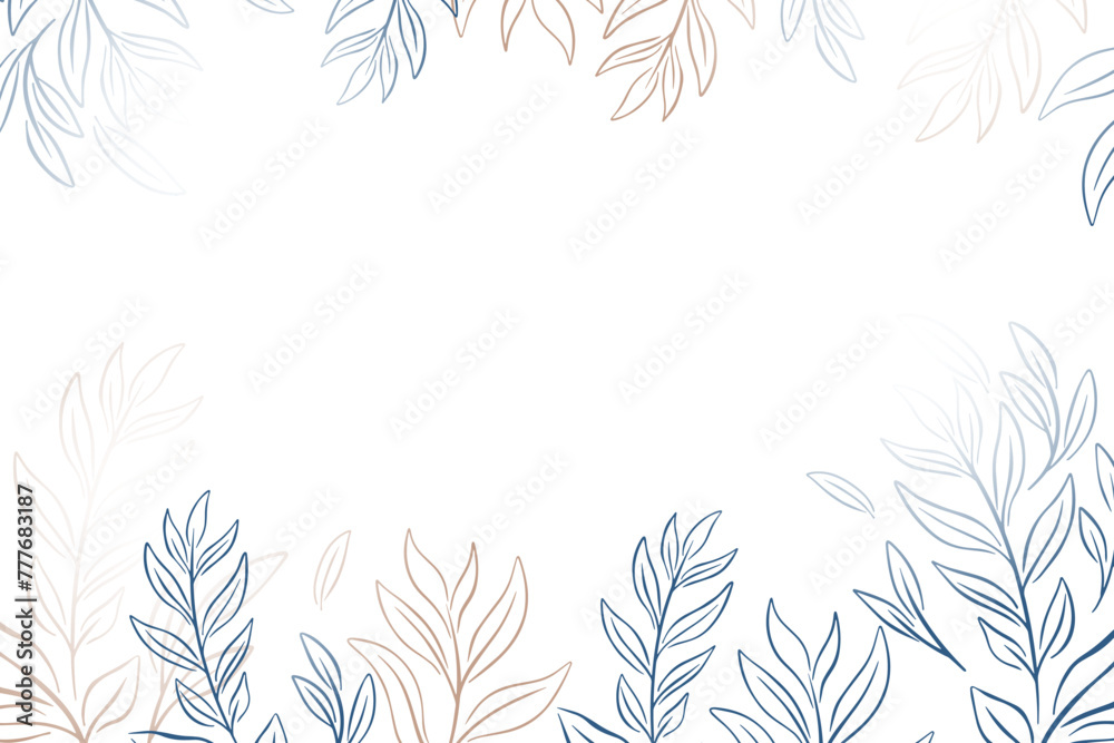 custom made wallpaper toronto digitalHand drawn floral outline background