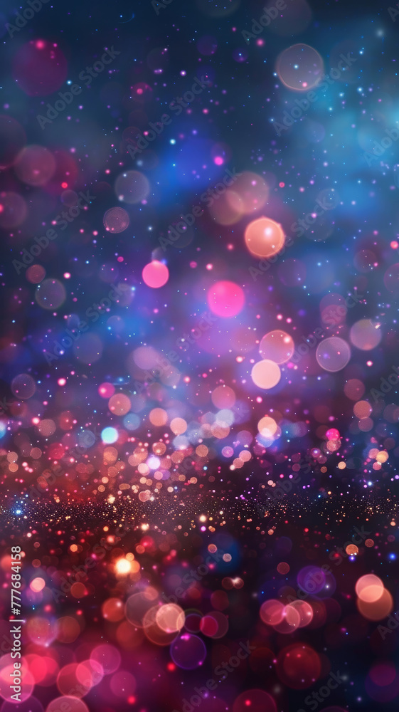 Abstract Sky with Defocused Lights Abstract Sky with Defocused Lights
