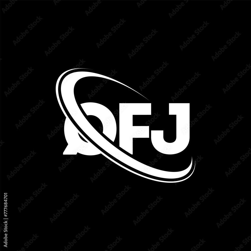 QFJ logo. QFJ letter. QFJ letter logo design. Initials QFJ logo linked with circle and uppercase monogram logo. QFJ typography for technology, business and real estate brand. QFJ logo. QFJ letter. QFJ letter logo design. Initials QFJ logo linked with circle and uppercase monogram logo. QFJ typography for technology, business and real estate brand.