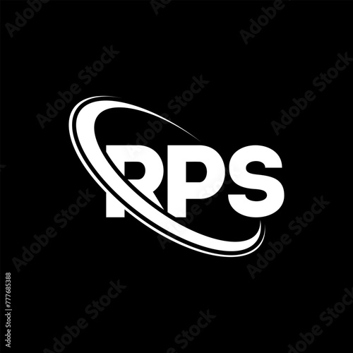 RPS logo. RPS letter. RPS letter logo design. Initials RPS logo linked with circle and uppercase monogram logo. RPS typography for technology, business and real estate brand.