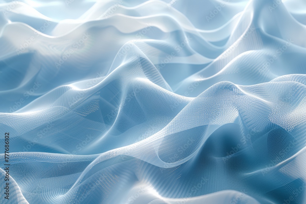 Abstract Blue background with waves Abstract Blue background with waves
