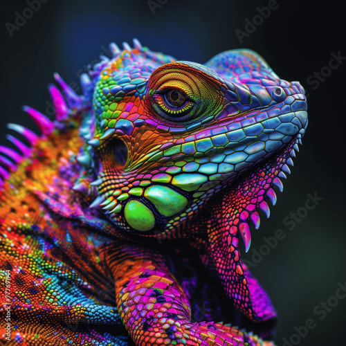 Game character hybrid animal colorful © Christofer