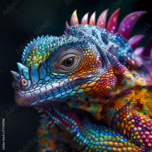 Game character hybrid animal colorful