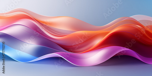 Purple wave abstract wallpaper background