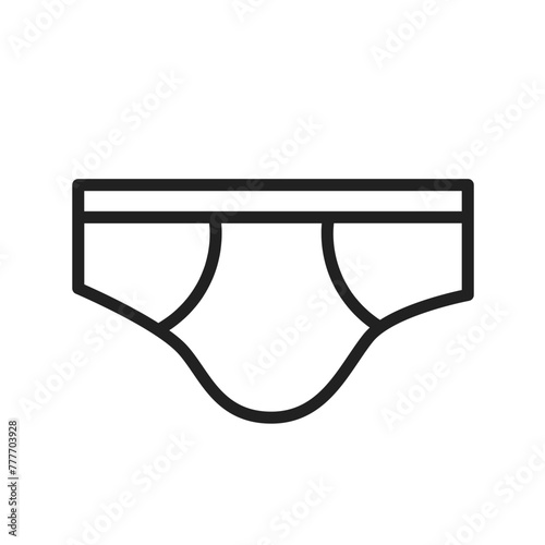 New clothing collection in spring black outline icon pack