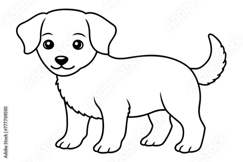 cachorros silhouette vector illustration