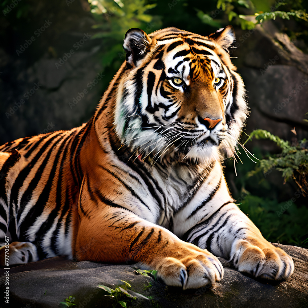 Siberian Tiger (Panthera tigris altaica) Siberian Tiger (Panthera tigris altaica)
