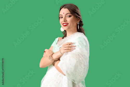 Beautiful young Indian woma...