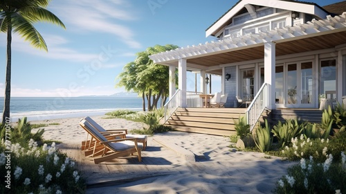 A photo of a Beach House with Open and Airy
