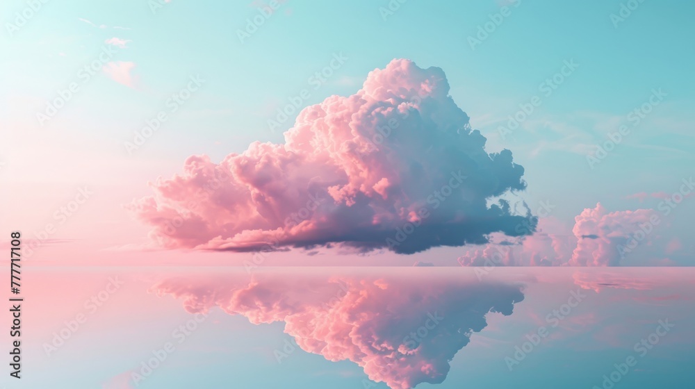 subtle gradient from champagne pink to baby blue, showcasing a solitary cloud. subtle gradient from champagne pink to baby blue, showcasing a solitary cloud.