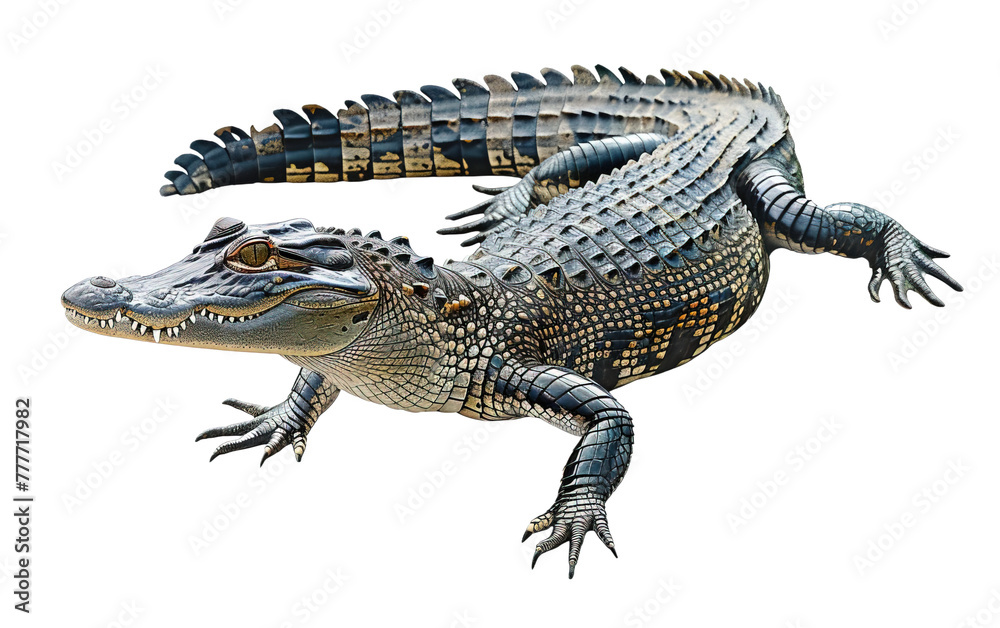 A crocodile on transparent background, png A crocodile on transparent background, png