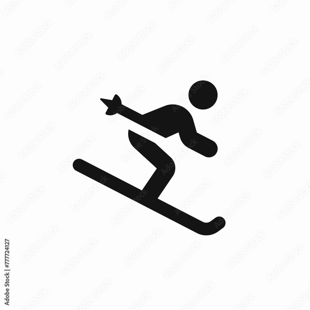 Skiing Skier Winter Sport icon