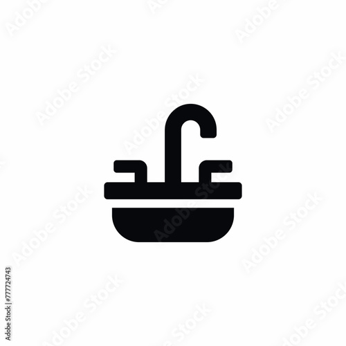 Sink Basin Washbasin Bathroom icon