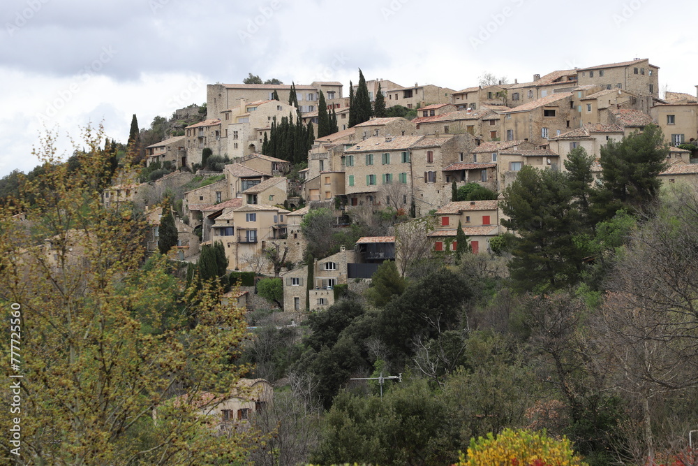 Naklejka premium village provençal