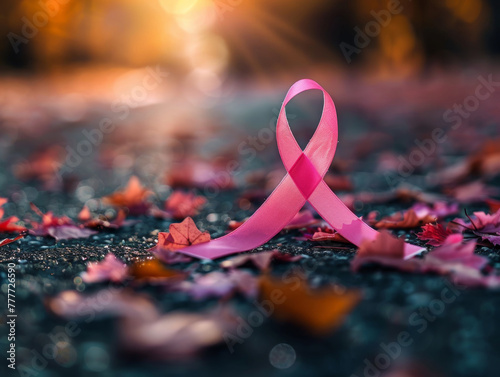 giornata mondiale per la lotta contro il cancro , nastro rosa creativo