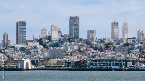 Skyline of waterfront of downtown San Francisco. © Nabil