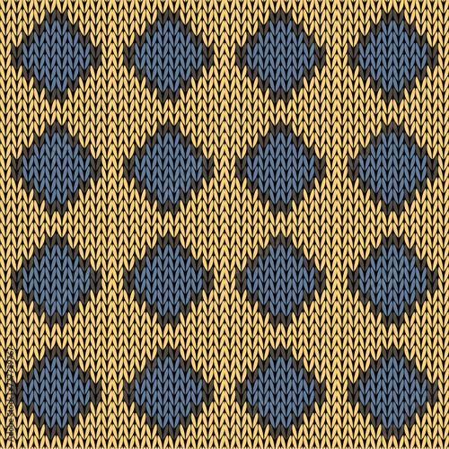 Knitted background pattern wallpaper knitting decorative