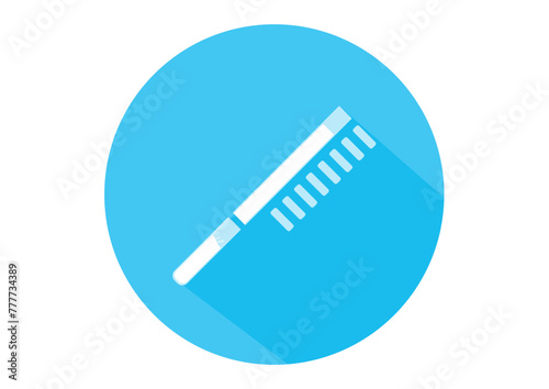 Beauty makeup blue colored icon pack