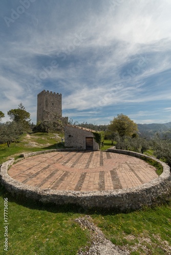 Canvas Print Acropoli di Civitavecchia di Arpino - Frosinone - Lazio - Italia