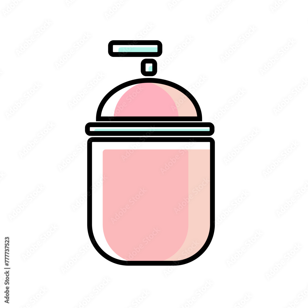 New series of makeup in spring colored icon pack New series of makeup in spring colored icon pack