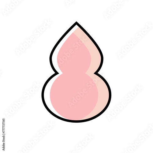 New series of makeup in spring colored icon pack