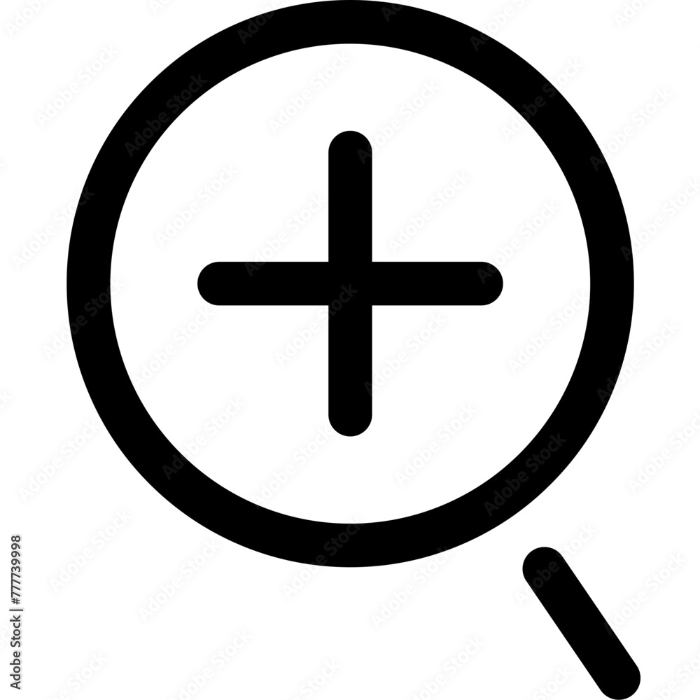 Fototapeta premium Test website linear black outline icon pack