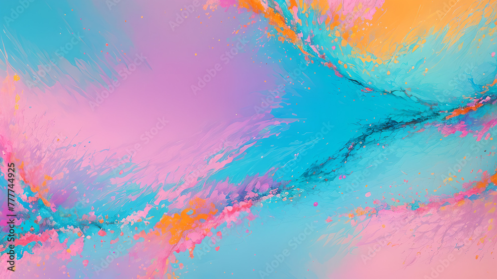 Abstract pastel background with waves