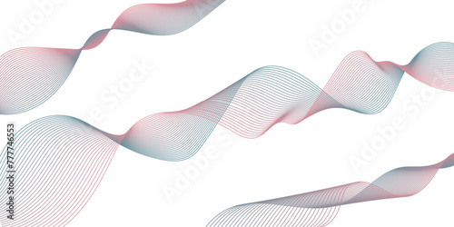 abstract background, vector illustration , digital art , wave pattern illustration design 