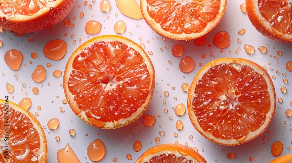 Ripe halves of oranges on a white background pattern. Orange slices. Juicy halves of tangerines and oranges. Design of orange juice, dessert, citrus background. Juicy citruses background. Ripe halves of oranges on a white background pattern. Orange slices. Juicy halves of tangerines and oranges. Design of orange juice, dessert, citrus background. Juicy citruses background.