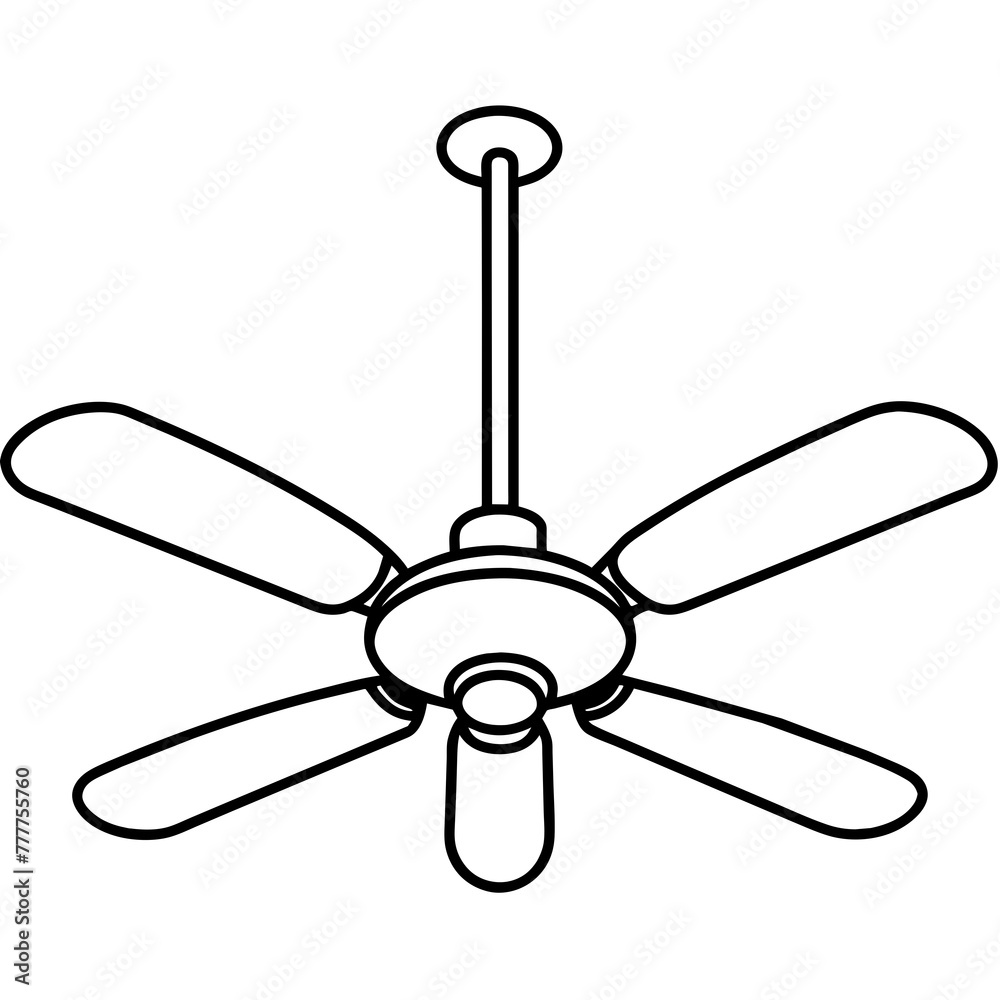 fan- vector illustration fan- vector illustration