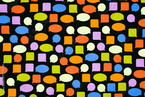 Voice bubbles / Word Balloons / Text Balloons photo