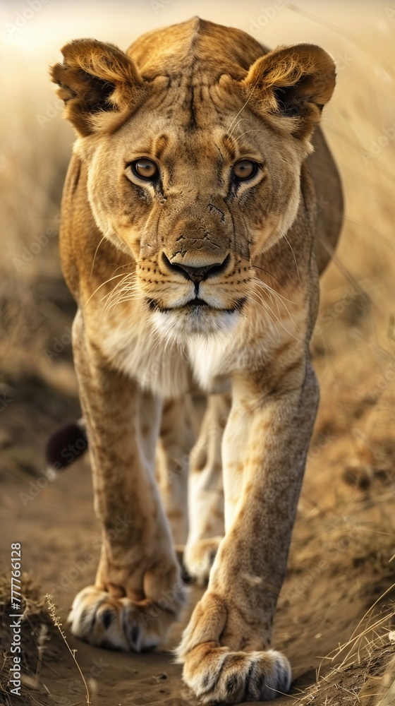 a lioness in savannah a lioness in savannah