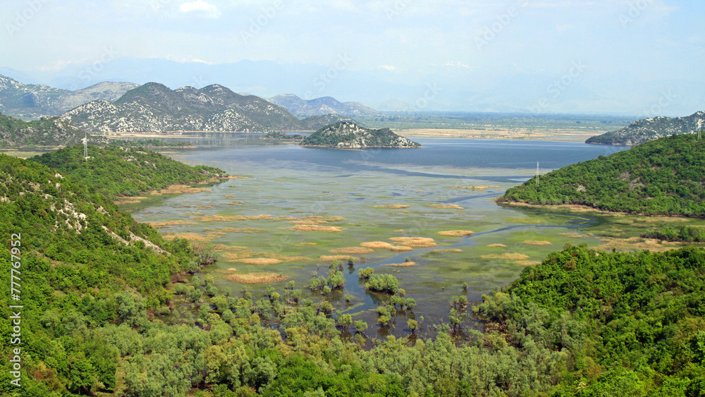 Skadar Lake in Montenegro UNESCO World Heritage Site Landscape