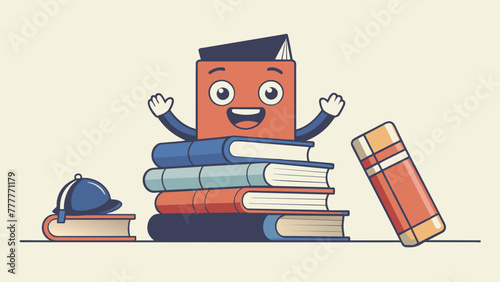 Celebrating Literature: A Vector Illustration Dedicated to Book’s Day