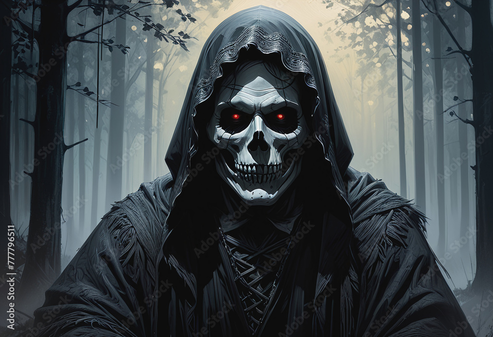 Devil in forest Devil in forest