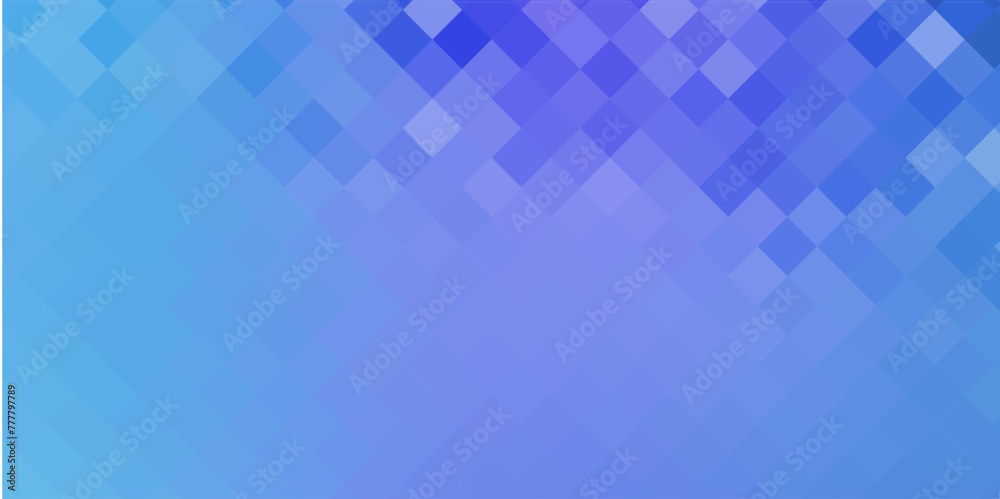Φωτογραφία abstract blue modern pixelation background