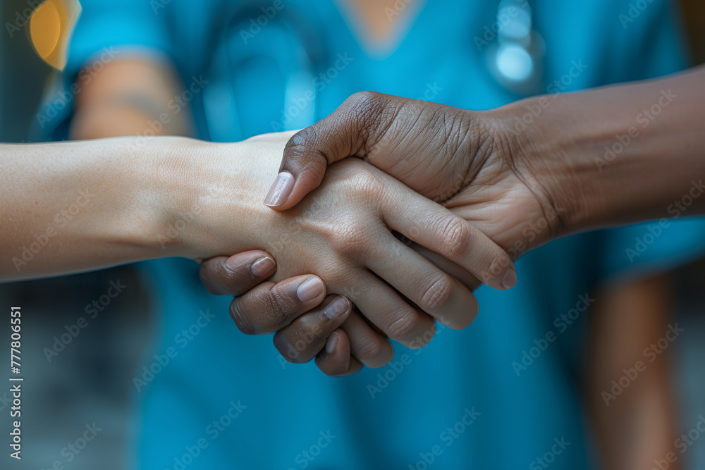 A partnership in public health, where healthcare professionals and policymakers collaborate to address health disparities and improve access to care. Concept of health collaboration. Generative Ai. A partnership in public health, where healthcare professionals and policymakers collaborate to address health disparities and improve access to care. Concept of health collaboration. Generative Ai.