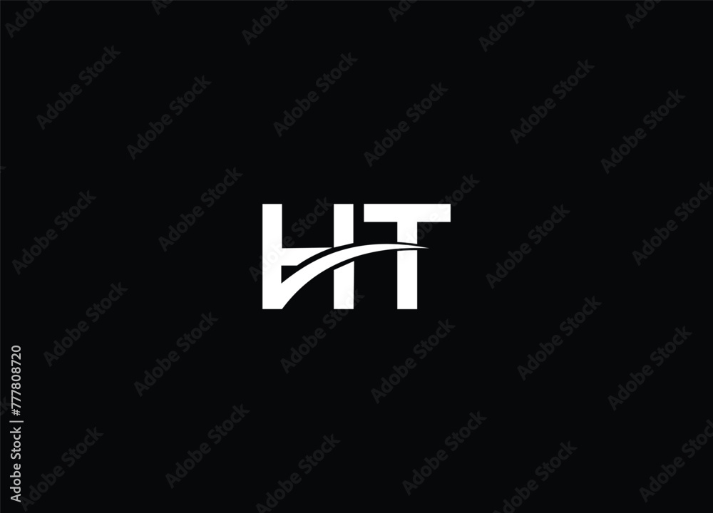 HT creative logo design and initial logo design HT creative logo design and initial logo design