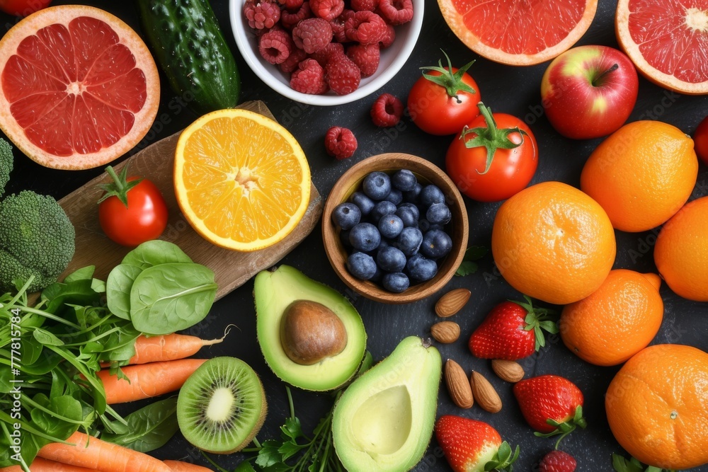 Fresh fruits for healthy diet Fresh fruits for healthy diet