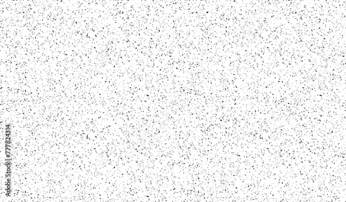 Noise Seamless Pattern. Grit Sand Texture. Grainy Grunge Background. Bad TV Signal Illustration.