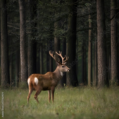 deer in the forest © muhammad
