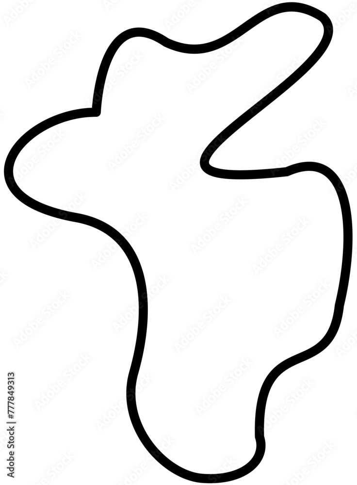 Obraz premium water stain blops