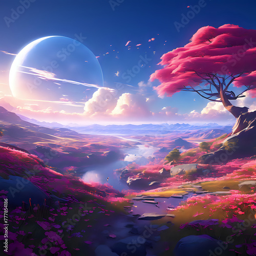 Beautiful Landscape by AI Generator