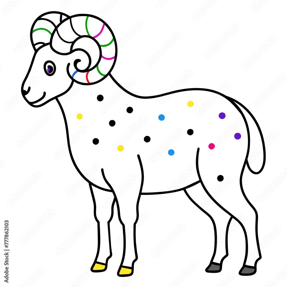illustration of a sheep
