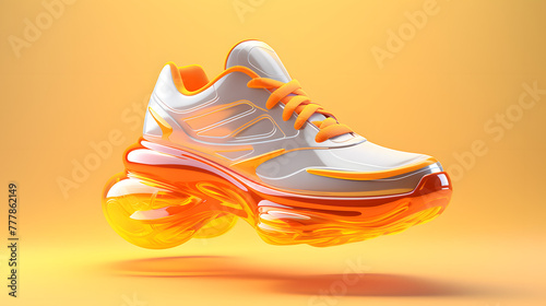 Running Shoes Icon 3d © arnanda