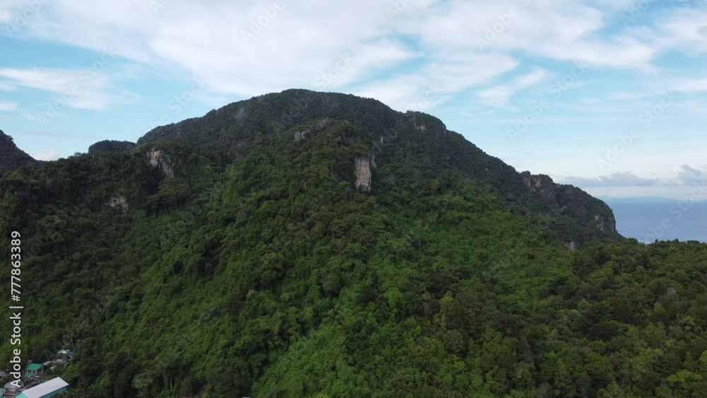 Aerial view of Phi Phi Islands Thailand Aerial view of Phi Phi Islands Thailand