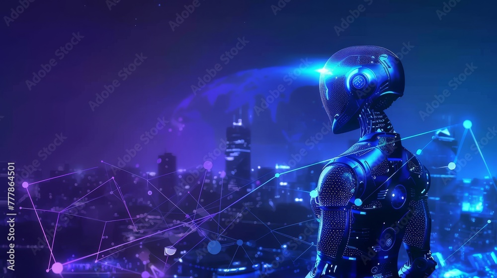Artificial intelligence robot maintain a smart city Artificial intelligence robot maintain a smart city