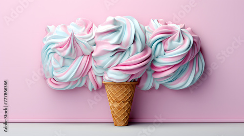 Limited Edition Ice Cream Poster 3d photo